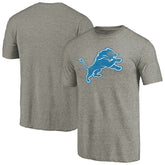Detroit Lions Distressed Team T-Shirt - Ash - NFL