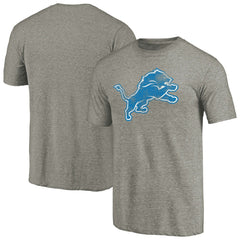 Detroit Lions Distressed Team T-Shirt - Ash - NFL