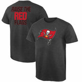 Tampa Bay Buccaneers Rally Logo T-Shirt - Heathered Gray - NFL