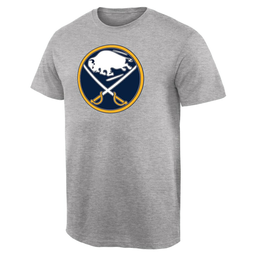 Buffalo Sabres Team Primary Logo T-Shirt - Ash | NHL discount