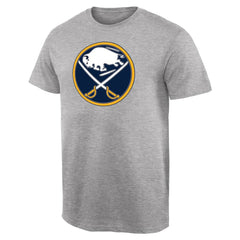 Buffalo Sabres Team Primary Logo T-Shirt - Ash | NHL discount