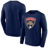 Florida Panthers New Logo Long Sleeve T-Shirt - Navy | NHL online
