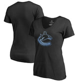 Vancouver Canucks Women's Pond Hockey T-Shirt - Black | NHL near me