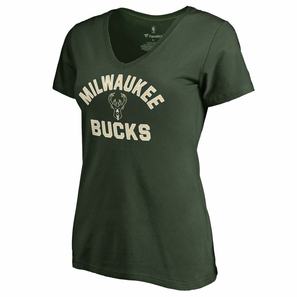Milwaukee Bucks Women's Overtime T-Shirt Green