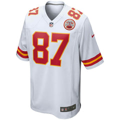 Travis Kelce Kansas City Chiefs Youth Game Jersey - White - Nike