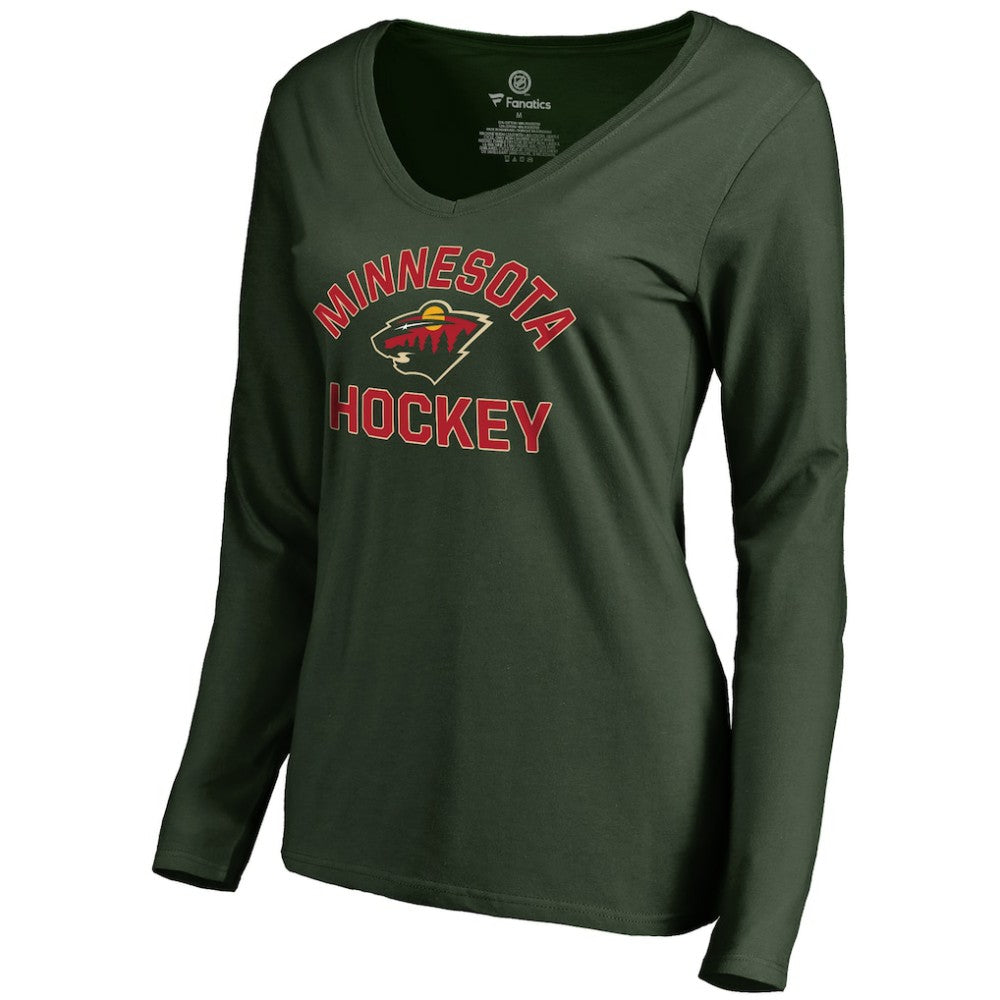 Minnesota Wild Women's Overtime Long Sleeve T-Shirt - Green | NHL on sale