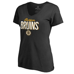 Boston Bruins Women's Nostalgia T-Shirt - Black | NHL near me