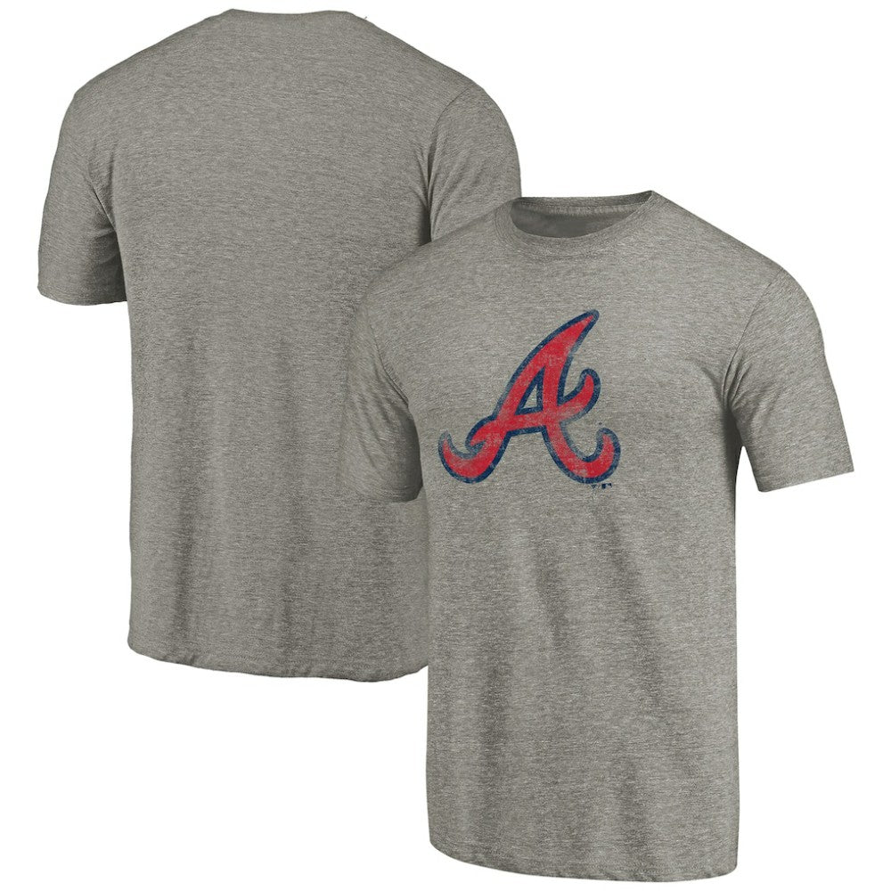 Atlanta Braves Distressed Team 2 Tri-Blend T-Shirt for sale