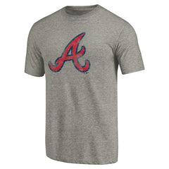 Atlanta Braves Distressed Team 2 Tri-Blend T-Shirt for sale