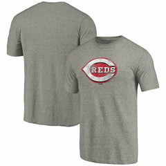 Cincinnati Reds Distressed Team Tri-Blend T-Shirt Near Me