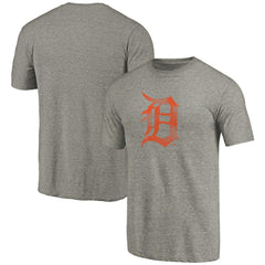 Detroit Tigers Distressed Team Tri-Blend T-Shirt Near Me