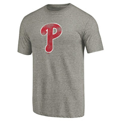 Philadelphia Phillies Distressed Team Tri-Blend T-Shirt Outlet