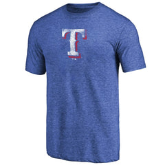 Texas Rangers Distressed Team 2 Tri-Blend T-Shirt Outlet