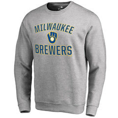 Milwaukee Brewers Victory Arch Pullover Sweatshirt Discount