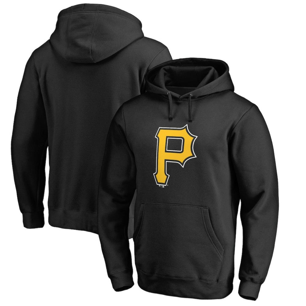 Pittsburgh Pirates Official Logo Fitted Pullover Hoodie Sale