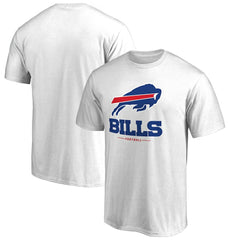 Buffalo Bills Team Lockup 2 T-Shirt - White - NFL
