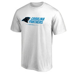 Carolina Panthers Team Lockup T-Shirt - White - NFL