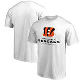 Cincinnati Bengals Team Lockup T-Shirt - White - NFL
