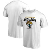 Jacksonville Jaguars Team Lockup T-Shirt - White - NFL