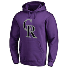 Colorado Rockies Official Logo Fitted Pullover Hoodie for sale