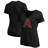 Arizona Diamondbacks Women's Secondary Color Primary Logo T-Shirt Discount