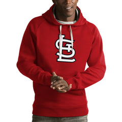 St. Louis Cardinals Antigua Victory Pullover Hoodie Sale