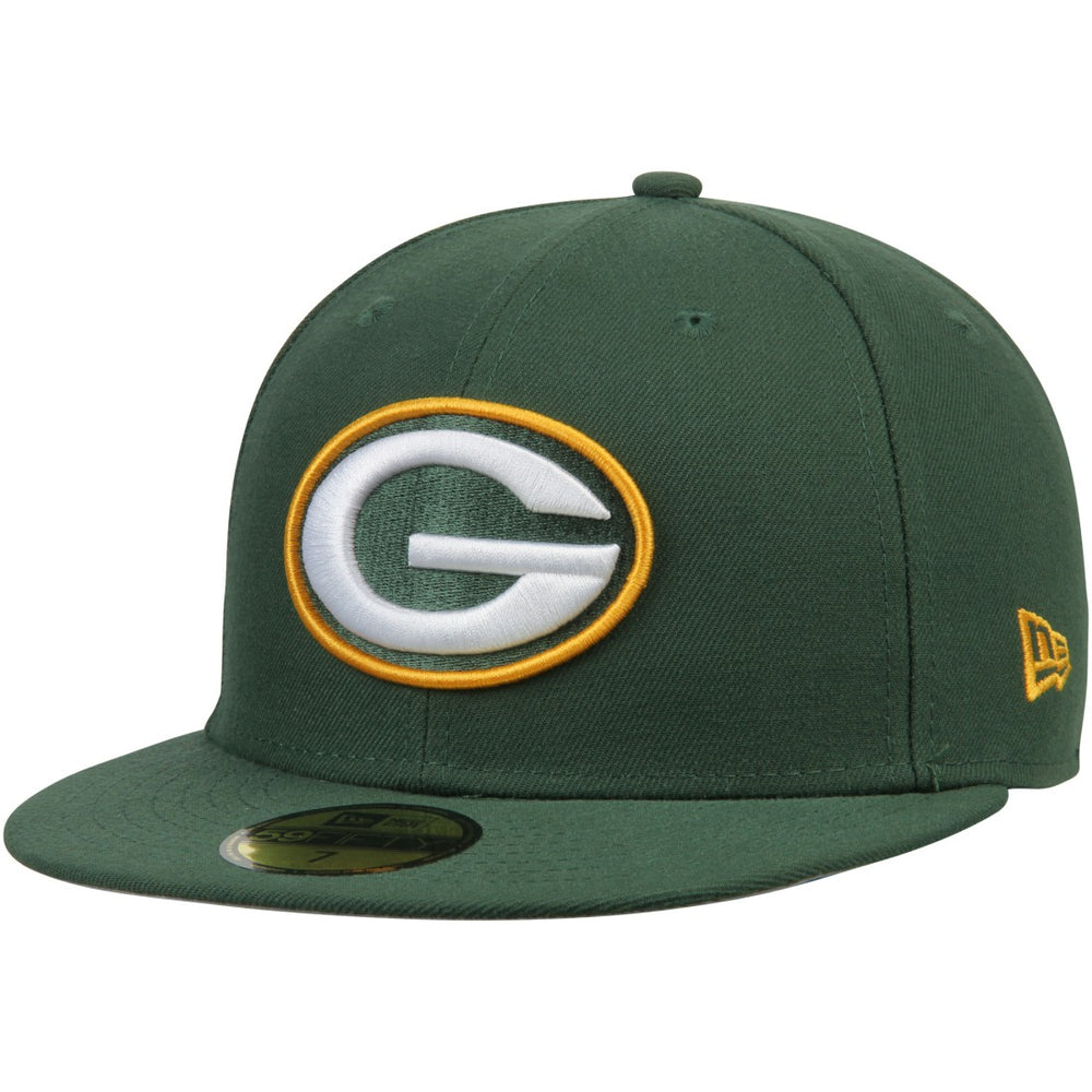 Green Bay Packers New Era Omaha 59FIFTY Fitted Hat - Green - NFL