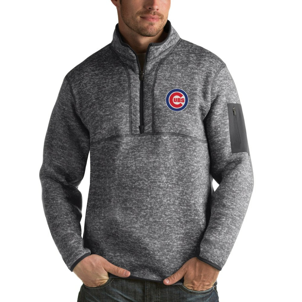 Chicago Cubs Antigua Fortune Half-Zip Sweater Online