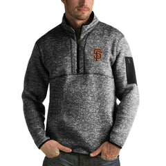 San Francisco Giants Antigua Fortune Half-Zip Sweater Sale
