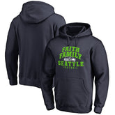 Seattle Seahawks Faith Family Pullover Hoodie - Navy - NFL