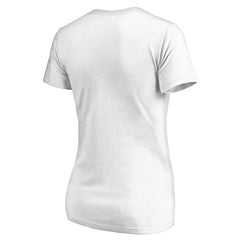 Indianapolis Colts Women's Faith Family V-Neck T-Shirt - White - NFL