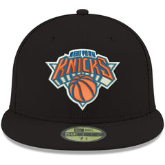 New Era New York Knicks Team Color 59FIFTY Fitted Hat Black