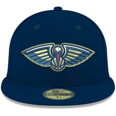 New Era New Orleans Pelicans Team Color 59FIFTY Fitted Hat Navy