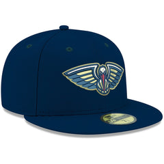 New Era New Orleans Pelicans Team Color 59FIFTY Fitted Hat Navy