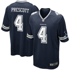Dak Prescott Dallas Cowboys Youth Game Jersey - Navy - Nike