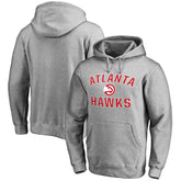 Atlanta Hawks Victory Arch Pullover Hoodie Ash