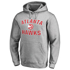 Atlanta Hawks Victory Arch Pullover Hoodie Ash