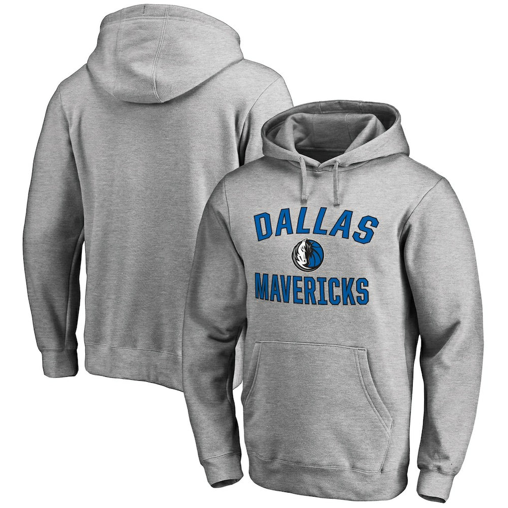 Dallas Mavericks Victory Arch Pullover Hoodie Ash