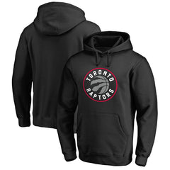 Toronto Raptors Primary Logo Pullover Hoodie Black