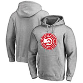 Atlanta Hawks Primary Logo Pullover Hoodie Heather Gray