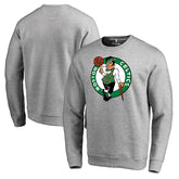 Boston Celtics Primary Logo Sweatshirt Heathered Gray