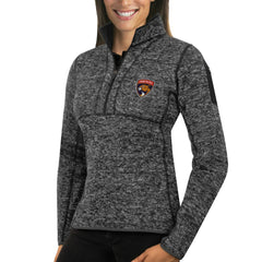 Florida Panthers Antigua Women's Fortune Half-Zip Sweatshirt - Charcoal | NHL Lifestyle