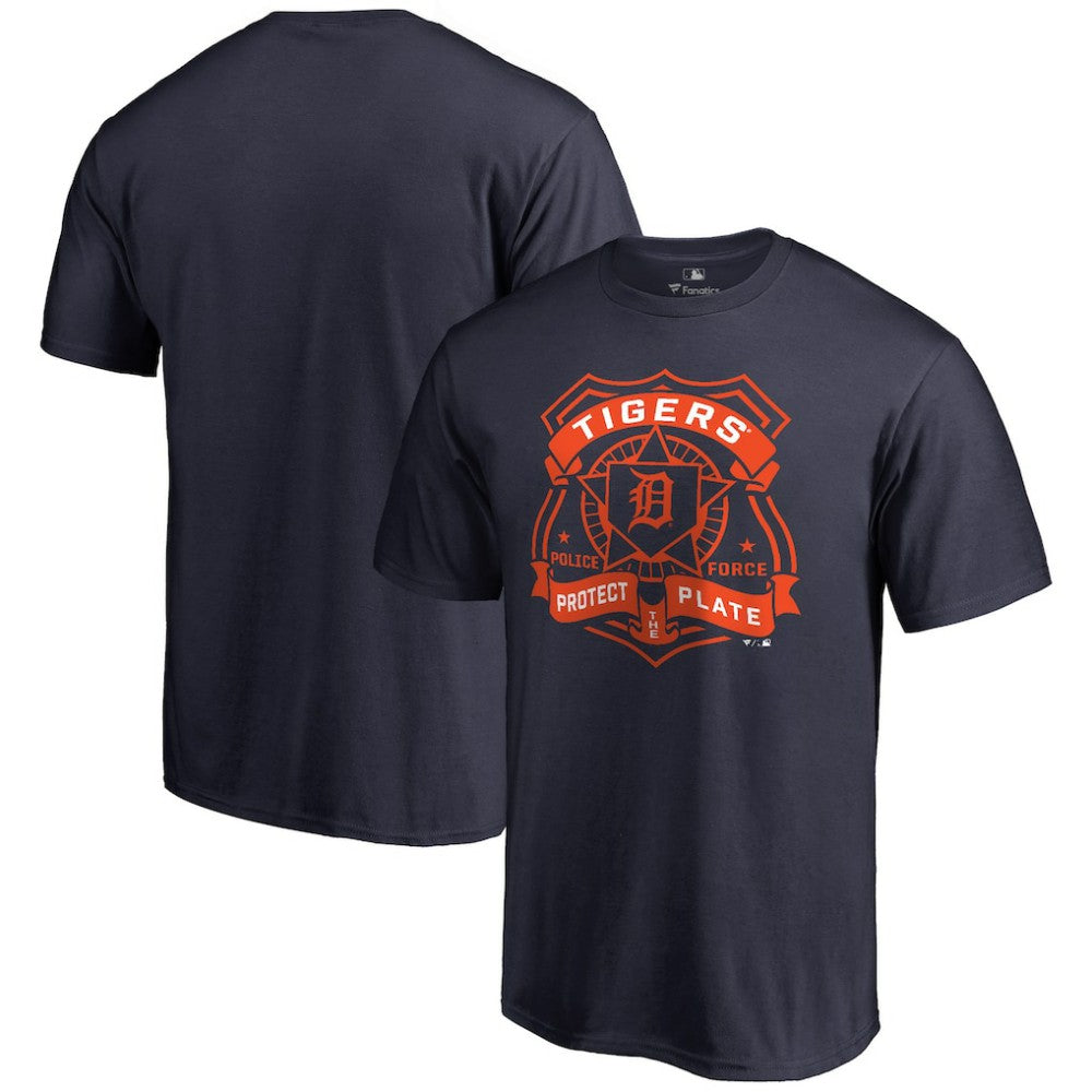 Detroit Tigers Police Badge T-Shirt Near Me