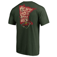 Minnesota Wild Hometown Collection State Chant T-Shirt - Green | NHL discount