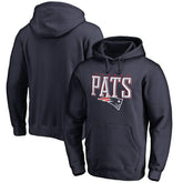 New England Patriots Hometown Collection True Patriot Pullover Hoodie - Navy - NFL