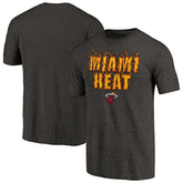 Miami Heat Hometown Collection En Fuego Tri-Blend T-Shirt Black