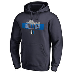Dallas Mavericks Hometown Collection Skyline Pullover Hoodie Navy
