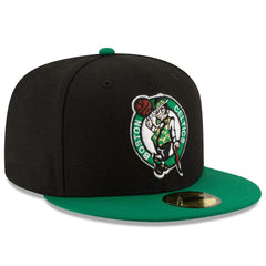 New Era Boston Celtics Team Color 2Tone 59FIFTY Fitted Hat Black/Green