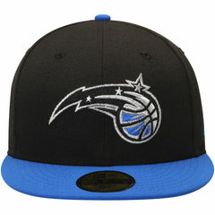 New Era Orlando Magic Team Color 2Tone 59FIFTY Fitted Hat Black/Blue
