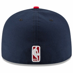 New Era Washington Wizards Team Color 2Tone 59FIFTY Fitted Hat Navy/Red